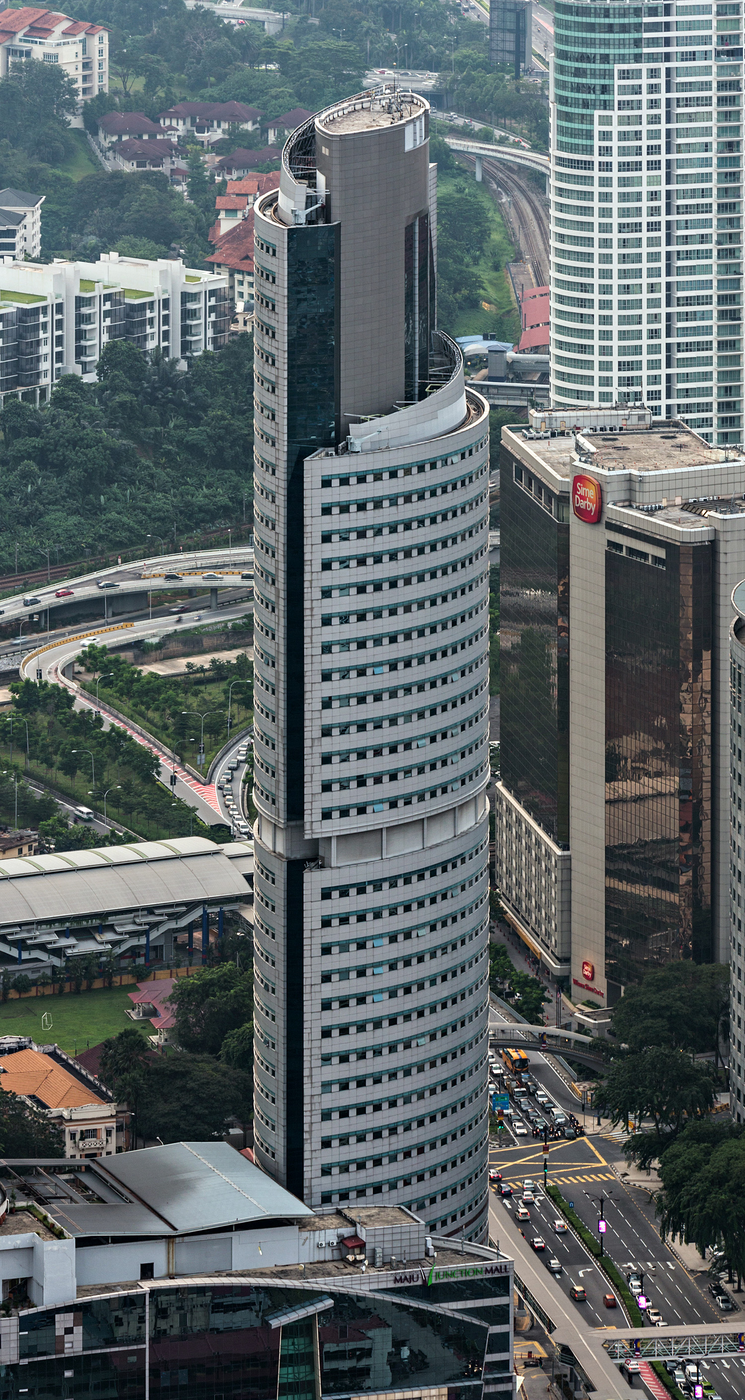 Maju Perdana One, Kuala Lumpur - View from KL Tower. © Mathias Beinling